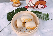 #南北面点大不同#双色刀切小馒头的做法