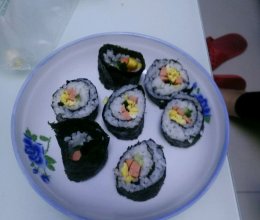 紫菜寿司的做法