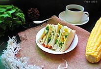 鸡蛋三明治的做法