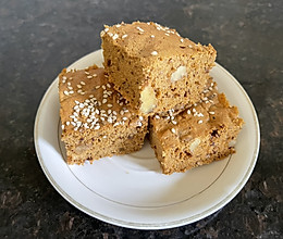#带着美食出去浪# 枣香浓郁 松软可口｜枣泥核桃蛋糕的做法