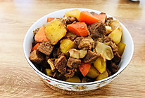 土豆胡萝卜炖牛腩的做法