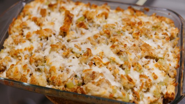 感恩节配菜-火鸡填料Dressing（Stuffing）的做法