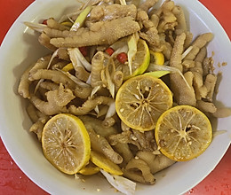柠檬去骨鸡爪的做法