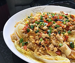 粉丝蒸娃娃菜（配金针菇版）的做法