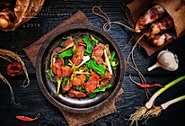 豉香腊肠炒蒜苗的做法