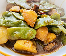 豆角炖土豆的做法