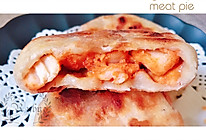 不发酵不揉面烙出柔软好吃新奥尔良鸡腿虾仁馅饼的做法