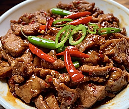 椒炒肉这样做真的巨好吃巨香！求你们都去做！的做法