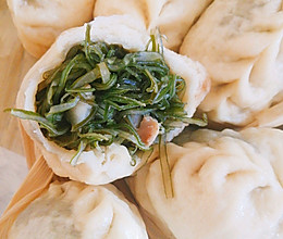 海带梗丝包子的做法