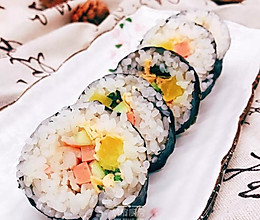 韩式紫菜包饭的做法
