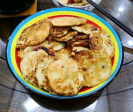 三色蔬菜饼的做法