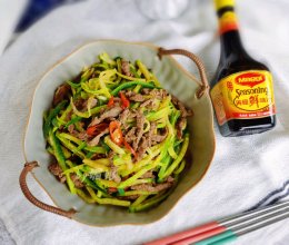 水果萝卜炒牛肉的做法