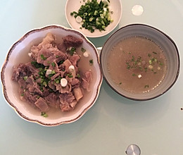 清汤牛腩的做法