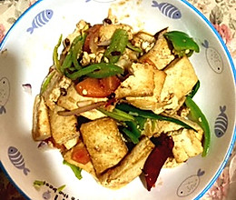 家常炒豆腐的做法