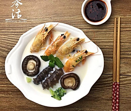 奶香海参汤的做法