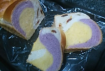 纯天然三色果蔬土司的做法