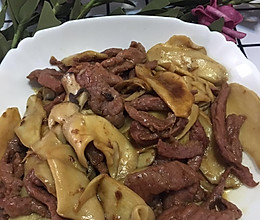 牛肉杏鲍菇的做法