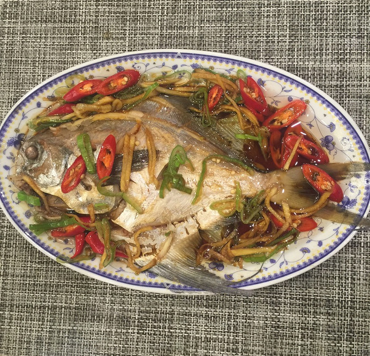 清蒸鲳鳊鱼的做法