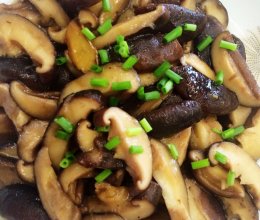 家常小炒鲜香菇的做法