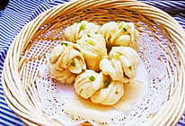 香葱小花卷的做法