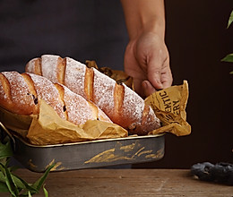 蔓越莓软欧包的做法