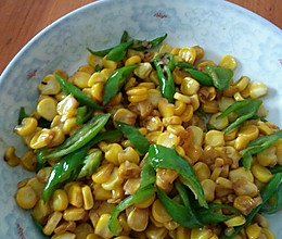 炒玉米的做法