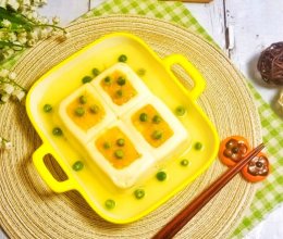 #宝宝的第一口辅食鱼#挪威北极鳕鱼蒸酿豆腐的做法