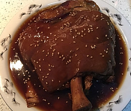 东坡肘子的做法