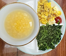 凉拌菠菜（经期低卡补铁餐）的做法