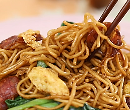 不想做饭，就来一盘快手炒面！的做法