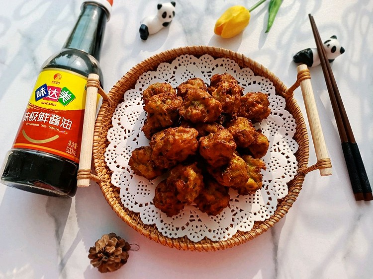 青萝卜丸子的做法