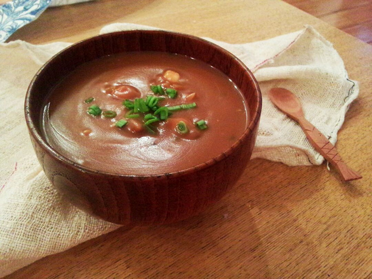 陕西特色小吃——豆面糊的做法