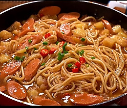 土豆焖面的做法