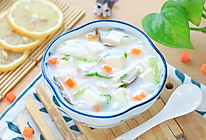 奶香菌菇汤的做法