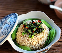 【雪里豆飘香】蛋清拌豆腐的做法