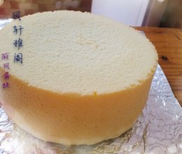 六寸戚风蛋糕的做法