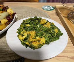 羽衣甘蓝蛋饼的做法