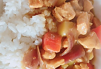 咖喱鸡盖饭的做法