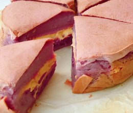 巨好吃的芝士紫薯烤年糕的做法