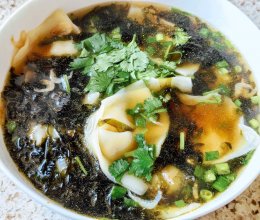 虾仁素馅馄饨的做法