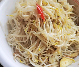 清炒绿豆芽的做法