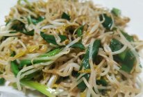 豆芽韭菜的做法