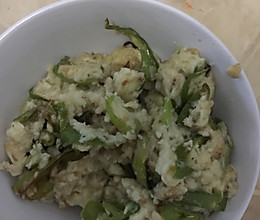 辣椒炒面糊的做法