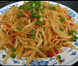 酸辣土豆丝的做法
