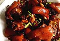 无油无水红烧猪脚的做法