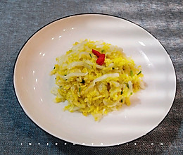 凉拌白菜心的做法