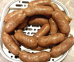 自制肉肠（适合儿童的原味烤肠）的做法