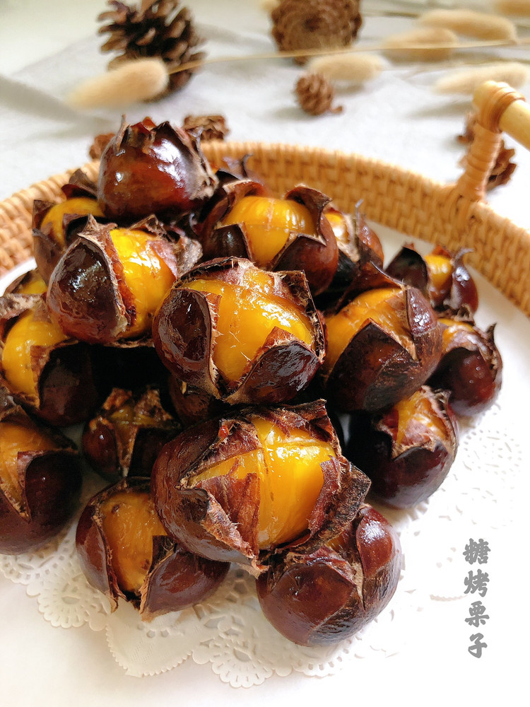 秋天的第一炉糖烤栗子的做法