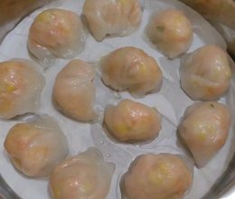 水晶玉米虾饺的做法