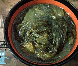 茄子炖粉条（小布版）的做法